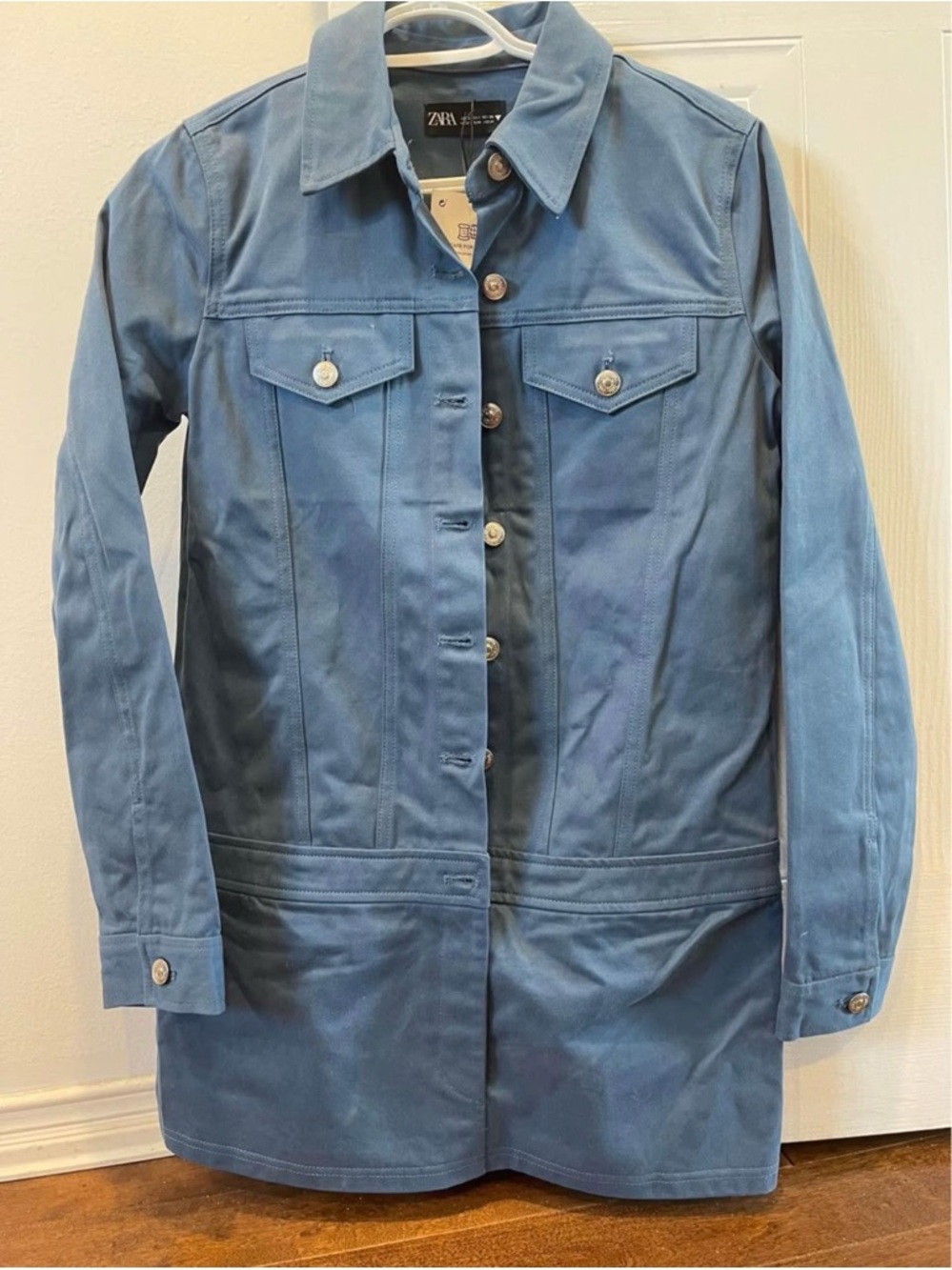 Zara Light Blue denim dress